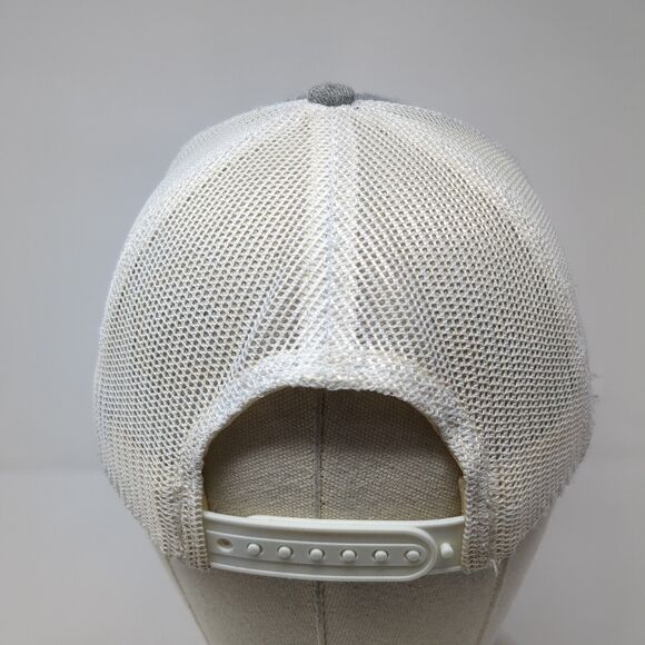 Colorado Snapback Mesh Back Trucker Hat Gray One Size Embroidered - Picture 5 of 8